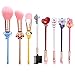 Dilla Beauty 8 Pz Corea Bulletproof Gioventù Gruppo Spazzola di Trucco Set bt21 Jin Taiheng che circonda Bambola Forma Pennelli Regalo di Trucco