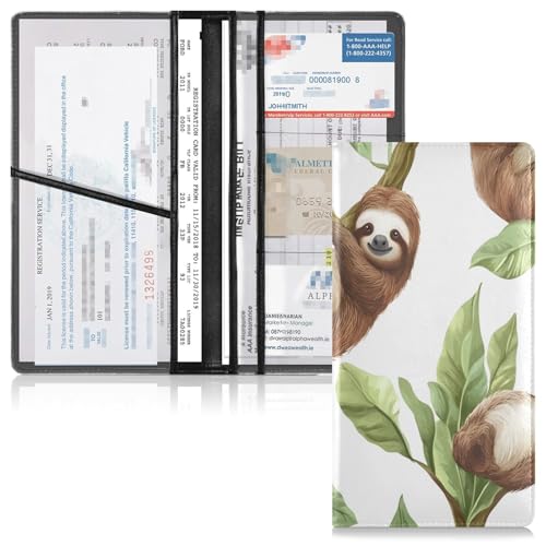 Organizador para Documentos de Cuero Slim miniatura 2