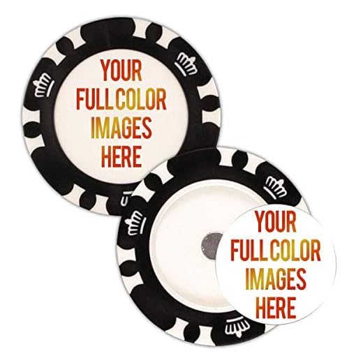 Customizable DA VINCI Golf Ball Markers