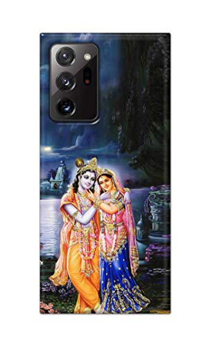 Image of Printed Hard Back Cover Case for Samsung Galaxy Note 20 Ultra 4G | Note 20 Ultra 5G Back Cover (Radha Krishna) -1803