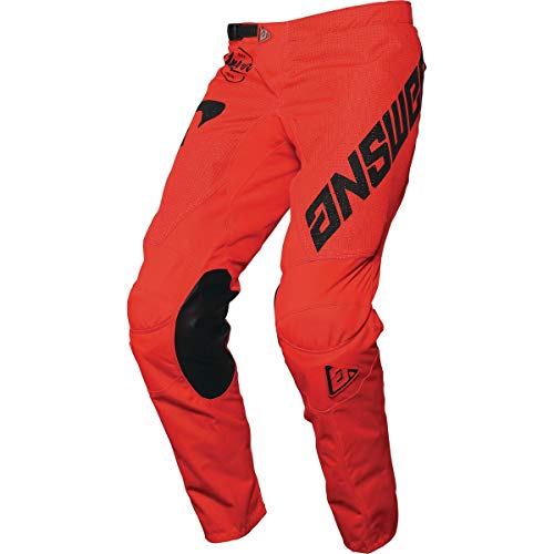 Answer Racing Arkon Bold Youth Off-Road Motorcycle Pants - Red/Black / 22