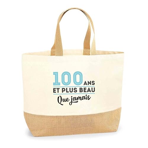 Sac de plage marché fête original en toile durable pour la famille