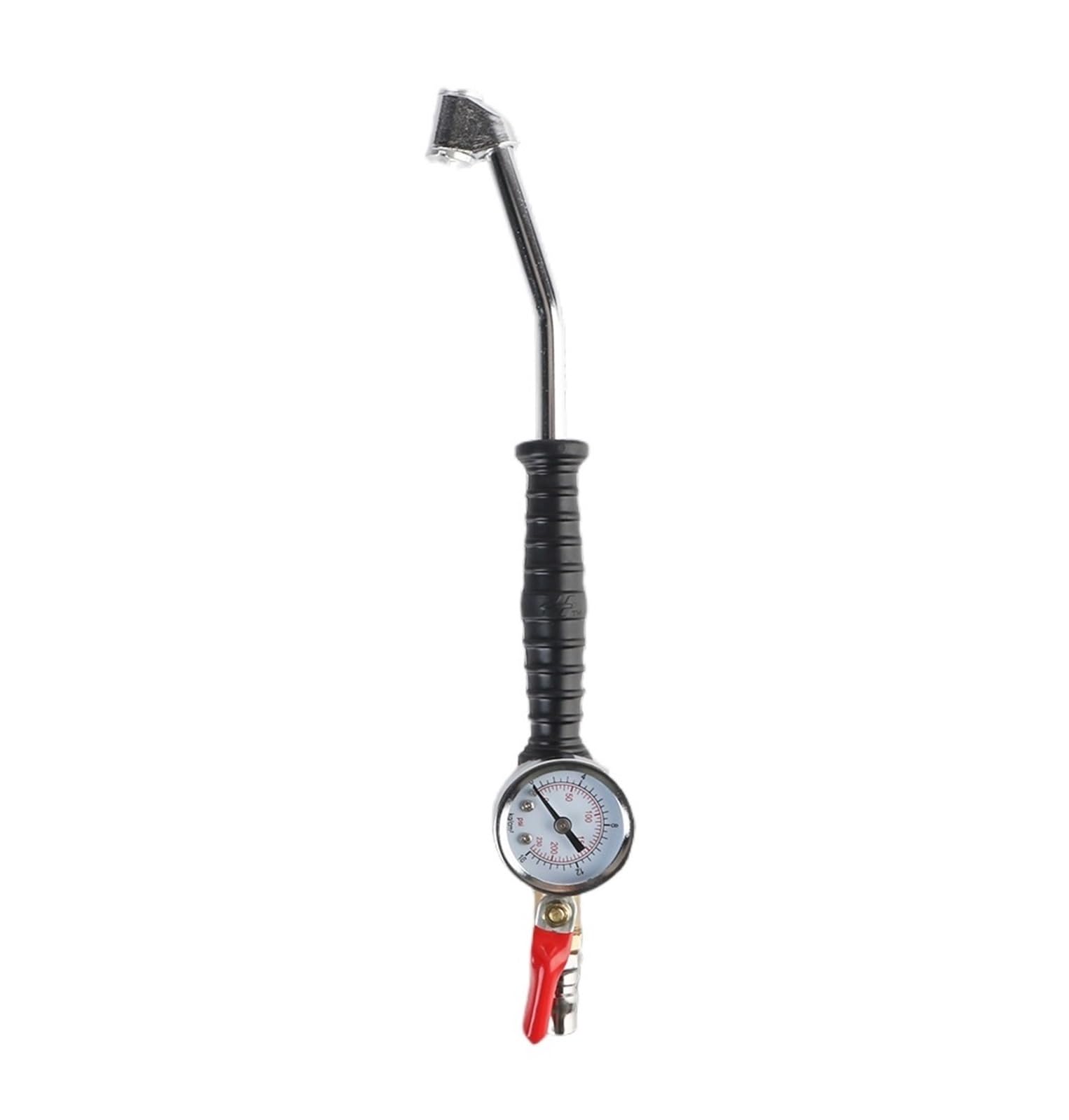 Bomba de aire rápida para coches 0-15Bar/220Psi con manómetro de presión neumáticos, herramientas reparación varilla inflado universales for vehículos y camiones