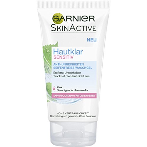 garnier skinactive pure active sensitive gel wash