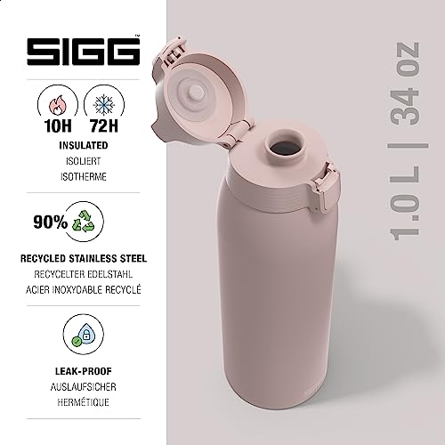SIGG, Insulated Water Bottle, Shield Therm One, Suitable for Carbonated Beverages, Leakproof, Dishwasher Safe, BPA Free - Image 2