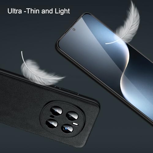 Coque en cuir véritable pour Honor Magic 7 Pro étui luxe fait main vert - 5