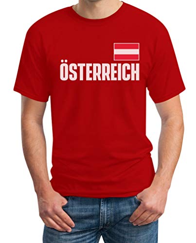 Österreich Fußball Trikot Herren - EM 2024 Fanshirt - Fanartikel - Österreich T-Shirt