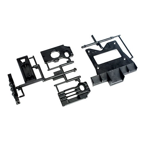 Preisvergleich Produktbild TAMIYA 300054330 - Zubehör: F104 / Pro / X1 C-Teile Getriebegehäuse Carbon verstärkt