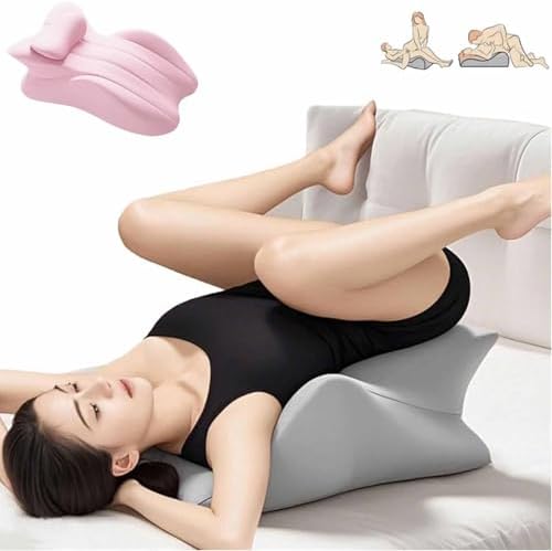 Intimacy Pillows for Couples, Fast Rebound Cuddle Pillows, 27 Degree Support for Reduced Physical Strain, Ideal for All Postures, Enhance Your Sleeping Experience