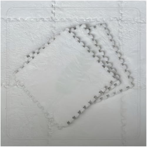 起毛ジョイントマット・タイルカーペット・柔らかい肌触り・防臭・防音・保温性・床暖房対応・自由に組み合わせ可能・子供部屋に最適 (30*30*1CM 30枚セット,G-カラー10)