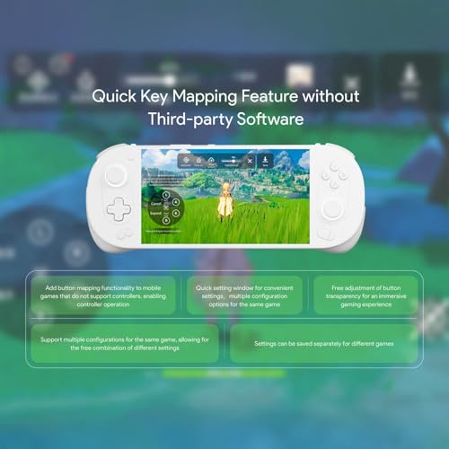 Image of AYANEO Pocket EVO Android Gaming Handheld Console - 8GB RAM 128GB Storage, 7 inch 165Hz OLED Display, Snapdragon G3x Gen 2, Hall Sensing Controls, Active Cooling System