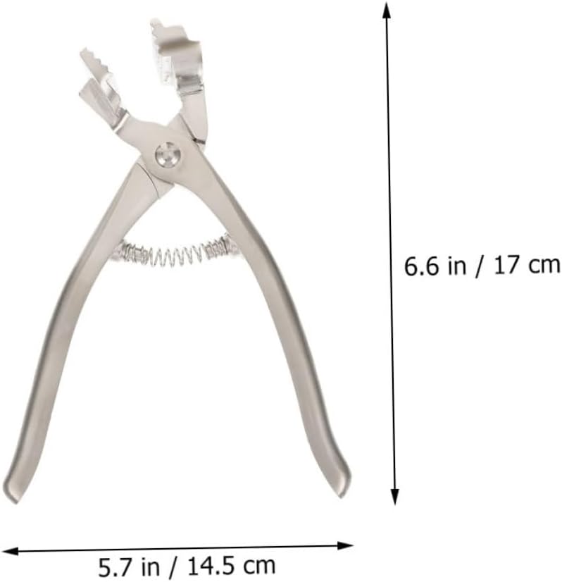 Multifunctional Canvas Stretching Clip with Ergonomic Handle Plier Wide Jaws for Oil Painting Canvas Framing Tool for Artists