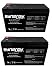 12V 7Ah Power Patrol Backup Replacement Battery SEC1075-2 Pack Substitutions May Occur PS1270 Beiter DC Power