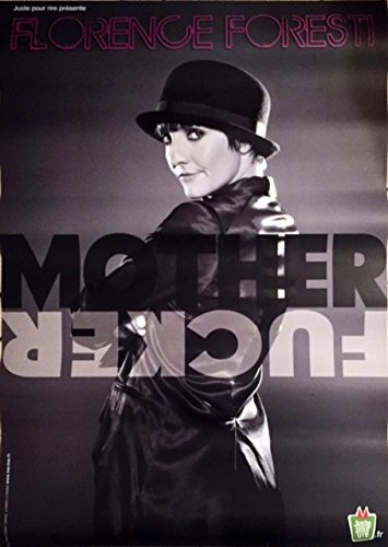 Affiche Florence Foresti Mother Fucker 80X120 cm pour personnaliser un grand mur