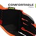 Mechanix Wear Hi-Viz FastFit Work Gloves, Large, Fluorescent Orange