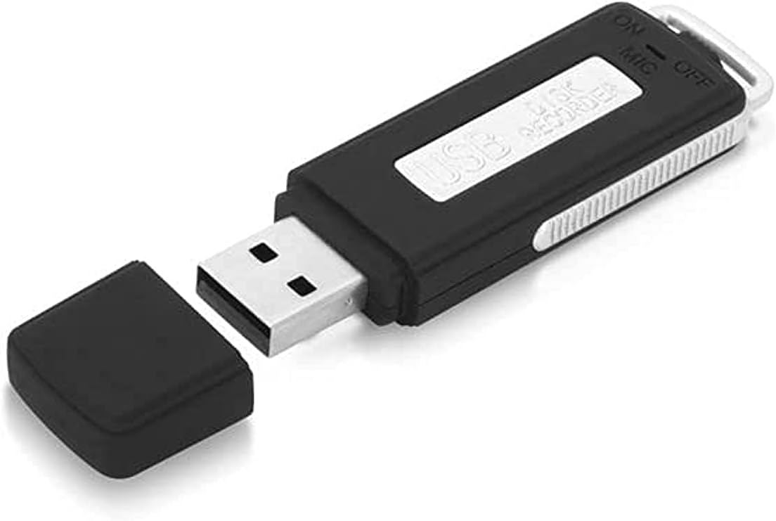 USB Voice Recorder USB flash drive and voice recorder Small 192kbps HD Quality Audio Recording Device 140hrs