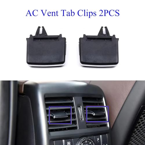 Clip de ventilation arrière A1668300554 grille aération Benz W166 M ML 2PCS - 3