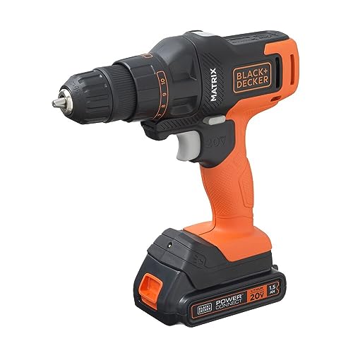 BLACK+DECKER Jogo de Ferramentas Combinadas, com Furadeira e Para...