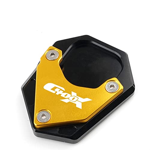 Extension béquille BMW C400X pour stationner sur herbe et gravier