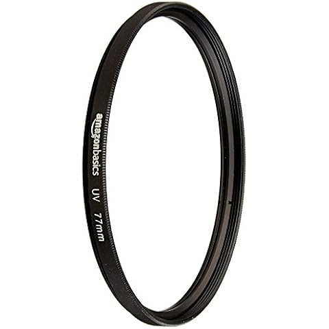 Amazon Basics - Filtro de protección UV - 77mm Cover
