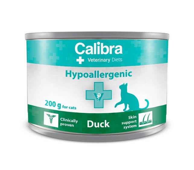 CALIBRA Vet Diet Cat Hypoallergenic Duck 6X200GR
