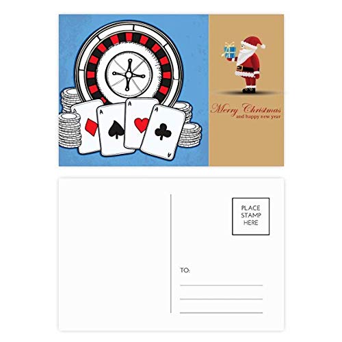 Cartes postales remerciement Père Noël (lot 20) pour dire merci avec élégance