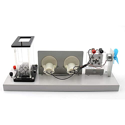 FHISD Wasserstoff-Brennstoffzelle und Elektrolyseur, Wasserstoff-Sauerstoff-Generator-Kit Lehrmittel Hightech-Spielzeug…