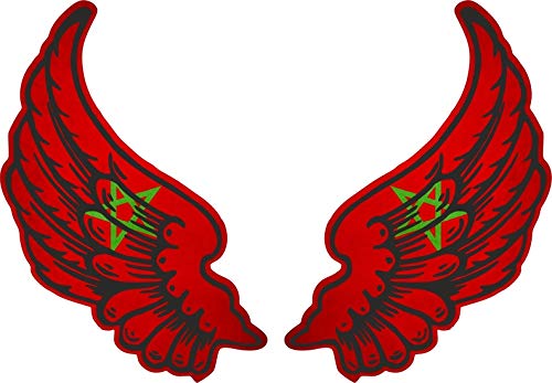 Akachafactory Sticker Bandiera Biker Moto Ali Marocco