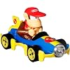 Hot Wheels Mario Kart Vehicle 4-Pack, Set of 4 Fan-Favorite Characters Includes 1 Exclusive Model, Collectible Gift for Kids & Fans Ages 3 Years Old & Up