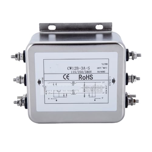Filtre CA triphasé CW12B de haute précision pour protection électrique 50A - 2