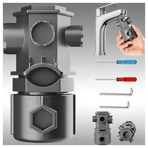 1 Set 16 In 1 Multifunctional Faucet Wrench Tool Set, Plumbing Repair Wrench for Bathroom & Kitchen Sink Faucets