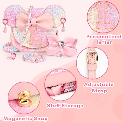 Image of mibasies Toddler Purse Gifts for Girls: 3 Year Old Girl Gifts, Girl Toys Purse Set