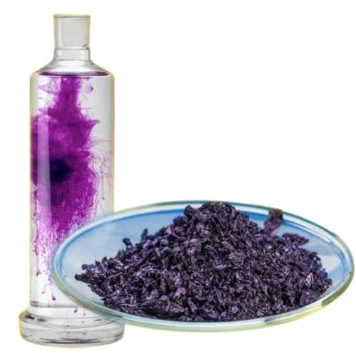Image of FeedWale Potassium Permanganate KMnO4 Crystals 99.99% Pure | Pond Water Disinfectant | Fish Pond | Aquarium | Aquaculture | Biofloc | Poultry (300gm)