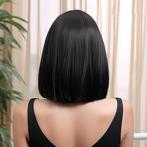 BERRYLION Black Bob Wig for Women - Image 3