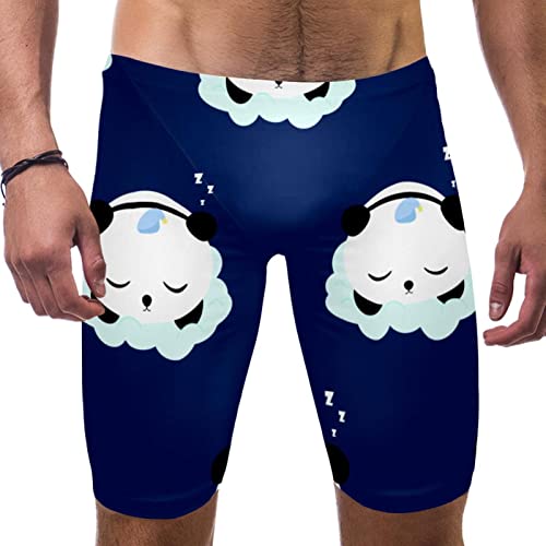 Jammers de natación multicolores Asleep Panda para mejorar tu rendimiento en competición