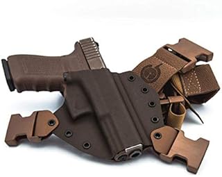 Kenai Chest Holster, Glock 20/21/40/41 MOS, Mas Grey/Coyote Right Hand
