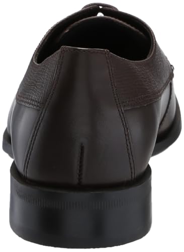 BOSS Men's Colby Mixed Leather Lace Up Derby Dress Shoe Oxford3