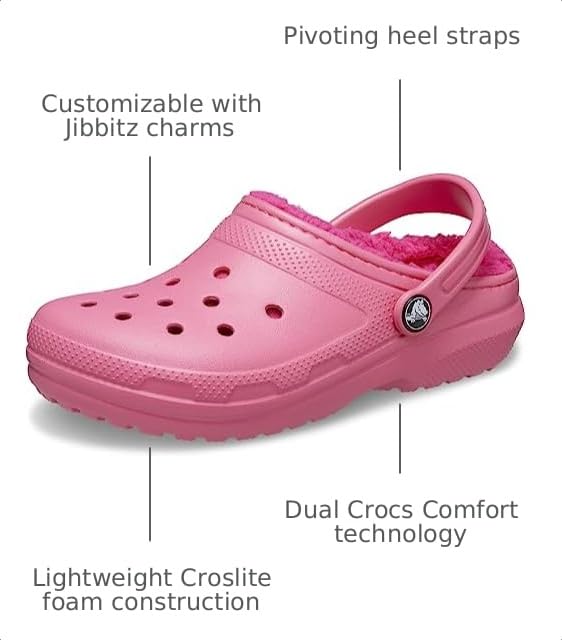 Image of Crocs Kids' Classic Lined Clog