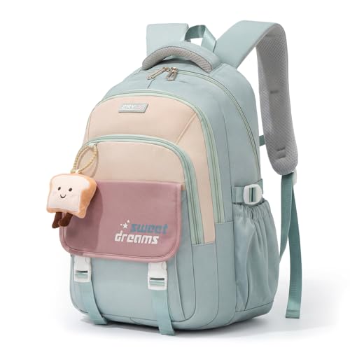 Amythe Schulrucksack Teenager - 30L Schulranzen für Mädchen ab 3. Klasse...
