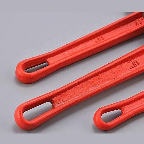 Llave de tubería de plomería de aluminio de servicio pesado, llave de plomería tipo Stilson de 10 ", herramienta de llave de mono de cambio ajustable de servicio pesado for reparación y plomería de br