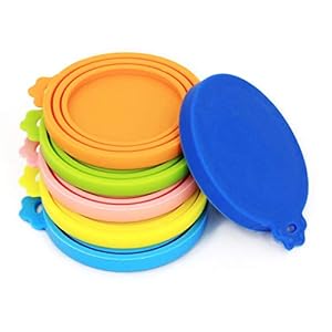 Comtimpetcancovers6packsiliconedogcatfoodcanlidsuniversalsizefitmoststandardsizecans Urban Country Home Decor Comtim pet can covers6 pack silicone dog cat food can lidsuniversal size fit most standard size cans urban country home decor