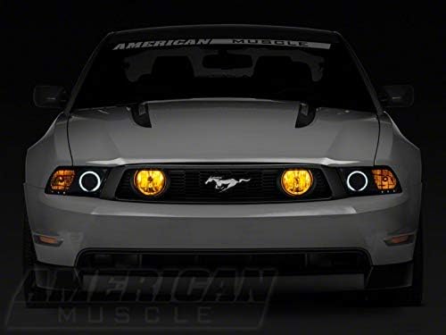 Miniatura 4 de Raxiom Luces antiniebla amarillo compatible con Mustang GT 05-12