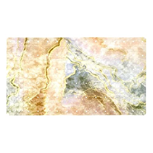 Tapis de bain antidérapant lavable pour douche avec ventouses - 2