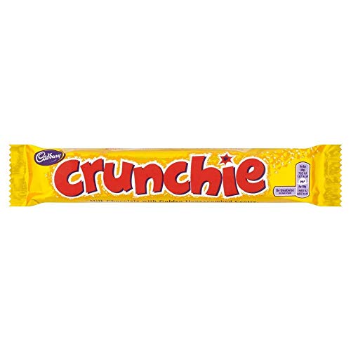 Cadburys Crunchie - 40g - Pack of 12 (40g x 12 Bars)
