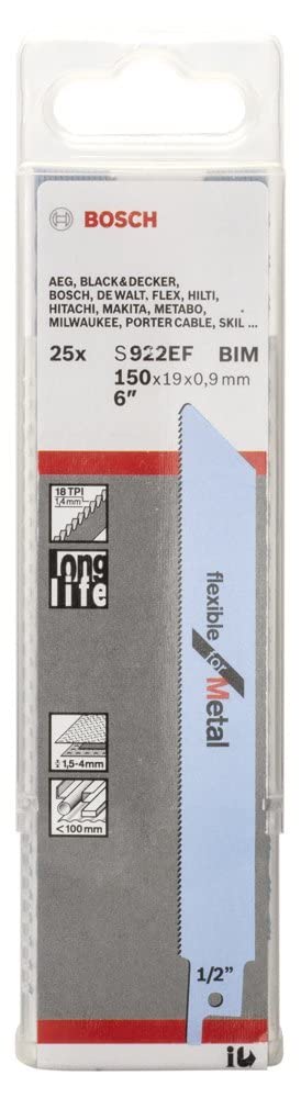 PROMAT Lame De Scie Sabre Longueur 300 Mm Largeur 22 Mm Graduation De