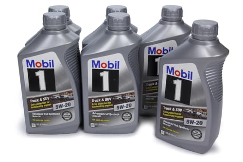 Mobil 1 Truck & SUV Oil 5w20 1 Case 6x1 Quart