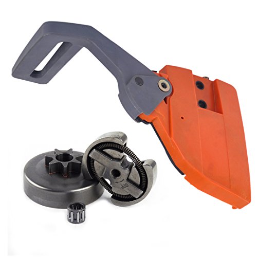 LETAOSK Clutch Sprocket Cover Bearing Drum Brake Handle Kit Fit for Husqvarna 36