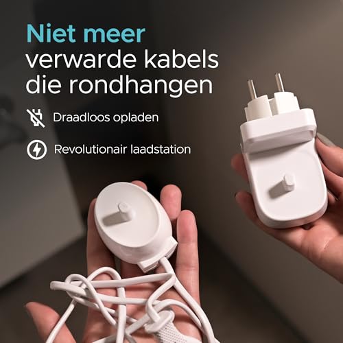 ProofVision Elektrische tandenborstel-wandlader voor EU-stopcontact voor Oral-B/Bruin - Afbeelding 6