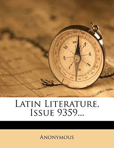 Preisvergleich Produktbild Latin Literature, Issue 9359...
