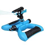ZMYDZ Automatischer Gartensprinkler 360 Grad drehbarer Rasensprinkler, großflächige Wassersprinkler for Rasen und Gärten, auslauffrei (Color : Single Attribute)